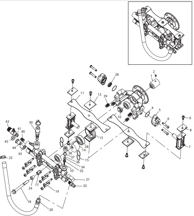 exha2425 radial pump